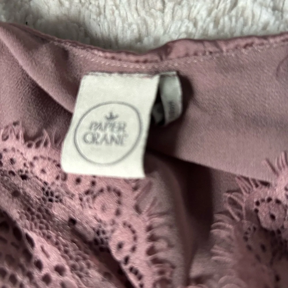 Paper Crane by‎ Anthropologie camisole baby doll mini dress - Picture 5 of 10